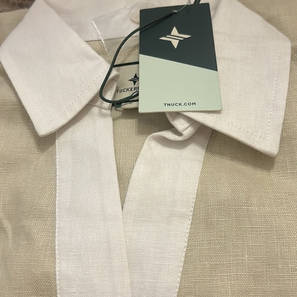 Tuckernuck Tan and White Mini Dress - Picture 7 of 10